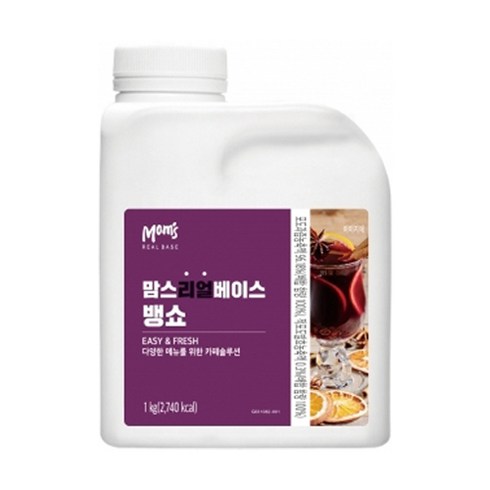 흥국 리얼베이스 뱅쇼 1kg (냉장), 1통, 1000g