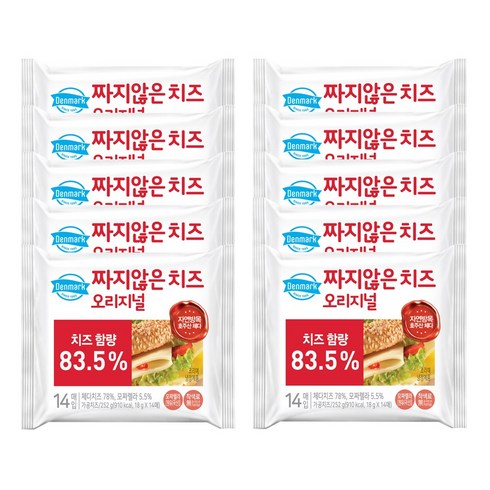 덴마크치즈 - 동원 덴마크 짜지않은치즈 오리지널, 2.52kg, 1개