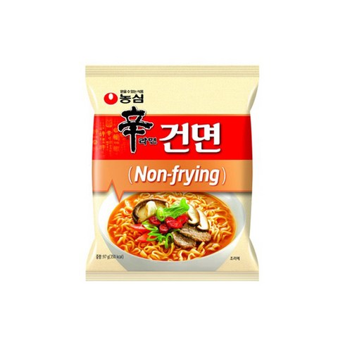 농심 신라면 건면 97g, 40개
