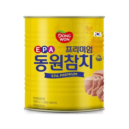 동원참치3kg - 동원 이피에이 참치, 3kg, 1개