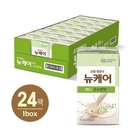뉴케어 미니 구수한맛 영양식, 150ml, 24개