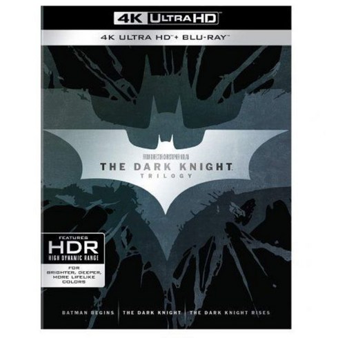 다크 나이트 트릴로지 4K Ultra HD + 블루레이 DVD 미국발송