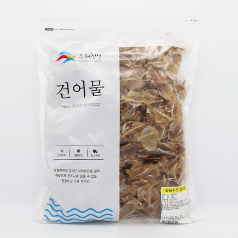 뼈쥐포 - 동해청정 칼슘쥐포 나비쥐포 뼈째먹는쥐포, 1개, 1kg(업소용)