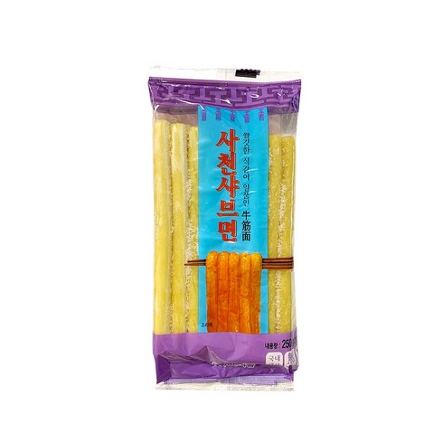 뉴진면 - 이거저거 냉동 사천 뉴진면 샤브면 당면 250g, 10개