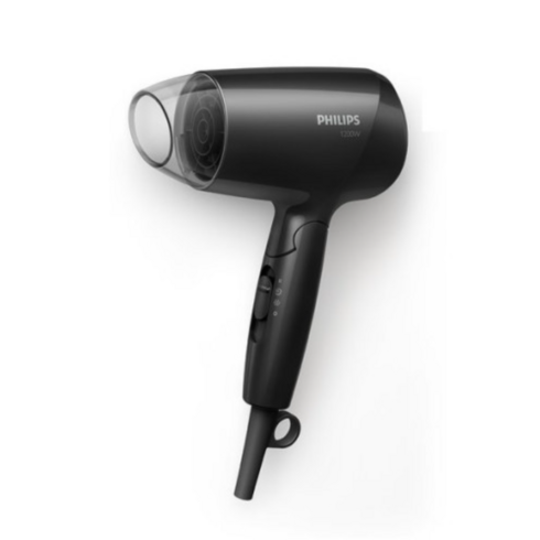 필립스 에센셜케어 헤어 드라이기 BHC010/19 1200W, 블랙