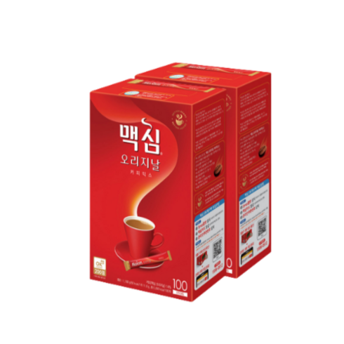 맥심 오리지날 커피믹스, 11.8g, 100개입, 2개