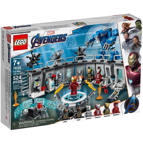 레고 76125 어벤져스 아이언맨 연구소 [정품 국내배송] LEGO® 76125 Marvel Super Heroes, 혼합 색상