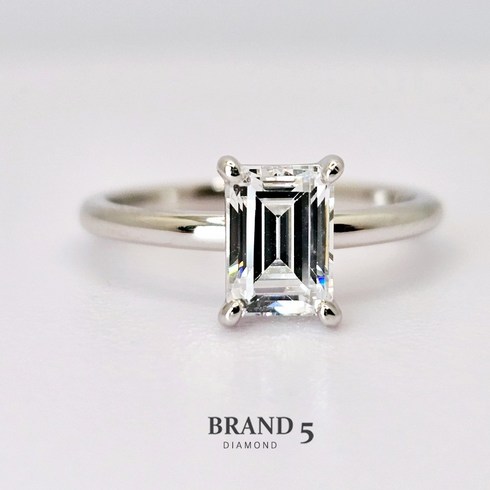 삼성금거래소 18K 랩그로운 다이아몬드 1.9캐럿 플라워 목걸이 - 브랜드5 14k 18k 1캐럿 에메럴드컷 스톤 여성 반지