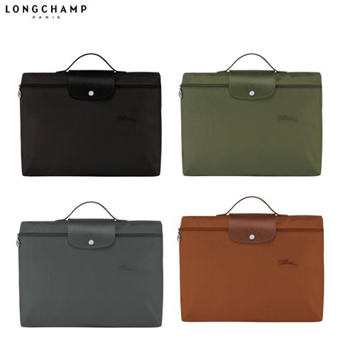 롱샴노트북가방 브리프케이스 서류가방 르플라이쥬 4컬러 Longchamp, 그린
