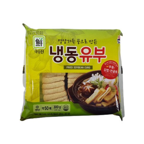 냉동유부 - (무)(냉동)대림사각유부 300g, 1개, 본상품선택