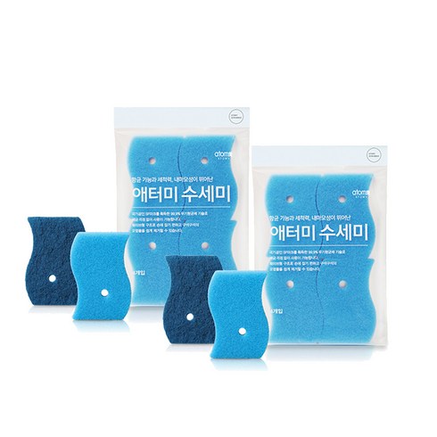 애터미 수세미, 4개입, 2개