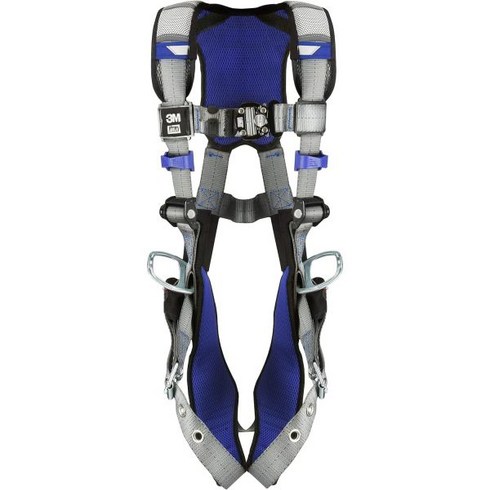 DBISala 3M ExoFit X200 컴포트 조끼 포지셔닝 안전 하네스 1402010 소형, 2X_Gray