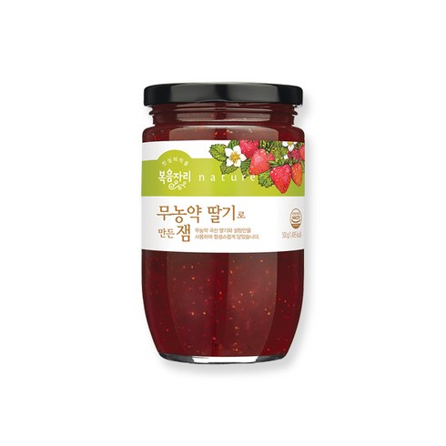 복음자리 무농약 딸기쨈, 500g, 1개