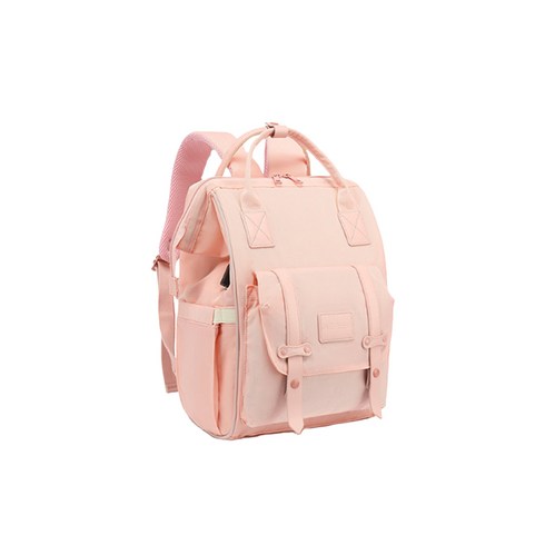 마베비 기저귀 가방 보냉 백팩, 핑크