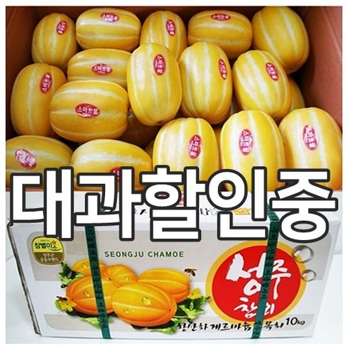 성주참외 - [할인행사] 성주참외 11kg대용량 실속형, 04.실속참외 11kg 대과(박스포함11kg내외), 1박스