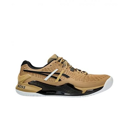 아식스 x 휴고 보스 젤 레졸루션 9 카멜 블랙 Asics Hugo Boss GelResolution