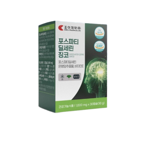 1000mg징코ps구매 - 조아제약 포스파티딜세린 징코 1000mg, 15회분, 1개