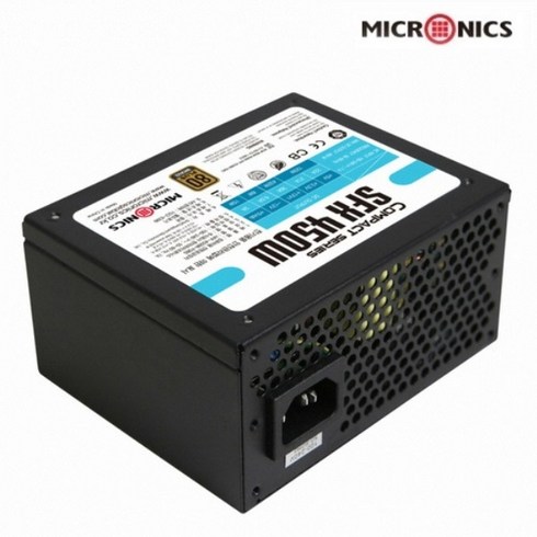 마이크로닉스 Compact SFX 450W 80Plus Bronze PC파워, 1