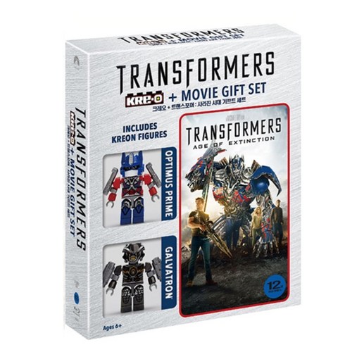 트랜스포머블루레이 - [블루레이] 트랜스포머 : 사라진 시대 + 크레오 기프트 세트 ([Blu-ray] Transformers : Age of Extinction+KRE-O Gisf Set 2disc