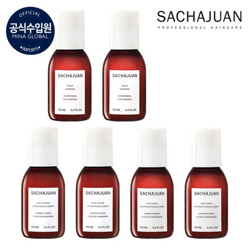 사샤후안 - [사샤후안] ★최유라쇼★ 샴푸 100ml*2 + 바디로션 100ml*2+ 바디워시 100ml*2, 상세 설명 참조