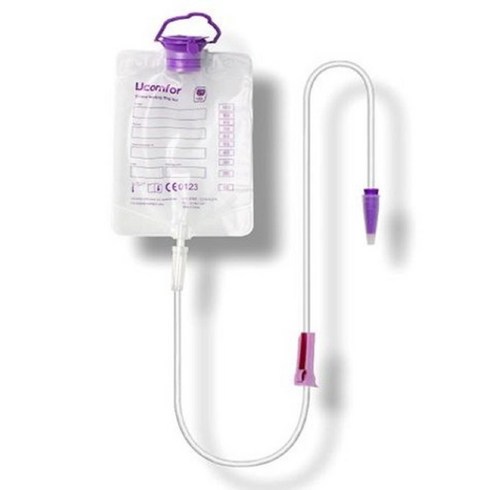 UCOMFOR 피딩세트1000mL NON PVC 일체형피딩백, 1세트