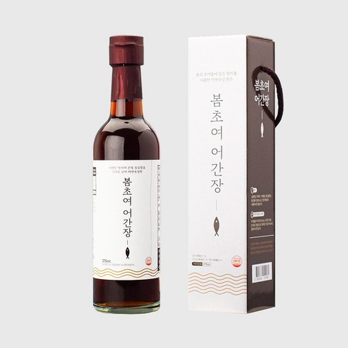 봄초여 어간장 375ml, 2개