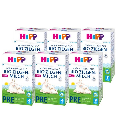힙 산양분유 프레 400g 6통 Hipp
