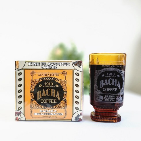 바샤커피 바차커피 Bacha ﻿New 디카페인 드립백 기프트 세트 4종 싱가포르 직배송, 바라카 디카페인, 12g