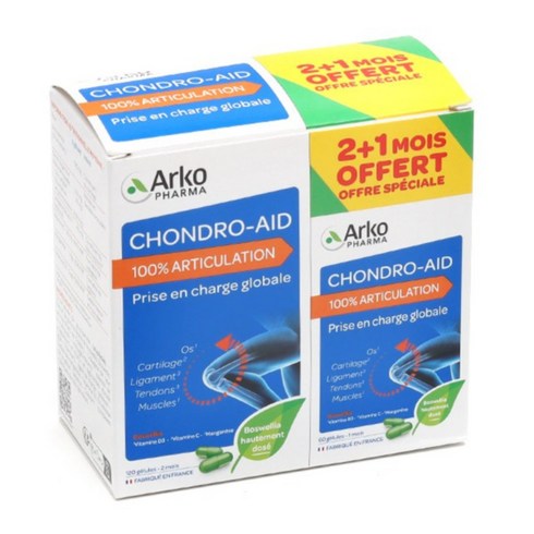 아코파마 콘드로에이드 120+60캡술 Arkopharma chondro-aid