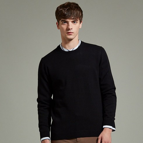 코디갤러리 by STCO 워셔블 베이직 라운드넥 니트