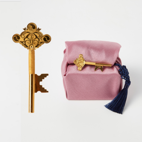 황금열쇠 - 24K순금 행운의열쇠 1.875g(반돈) 3.75g(1돈) 고급보자기포장 황금열쇠