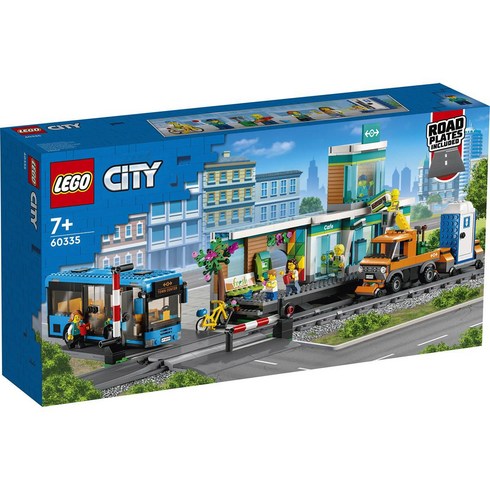 레고 LEGO 60335 시티 기차역 CITY, 혼합색상