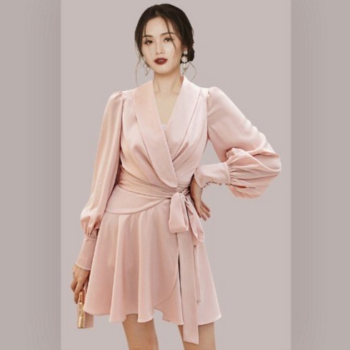 완벽한 결혼의 정석 2회 진지희 원피스 핑크 새틴