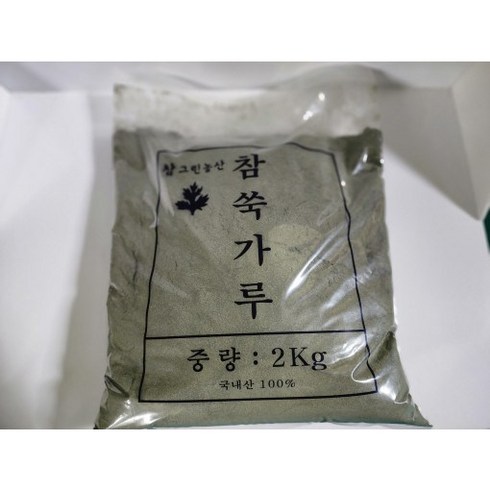 참 쑥가루 2kg, 1개