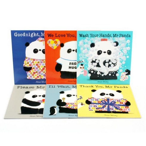 Mr Panda 6 Book SET 미스터 판다 시리즈 6종 세트, Hodder Children's Books