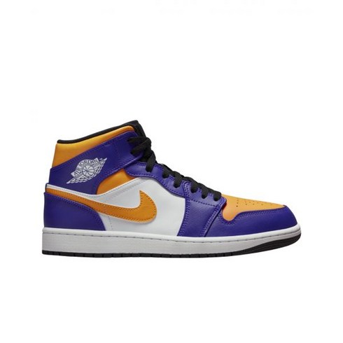 [정품] 조던 1 미드 다크 콩코드 택시 Jordan 1 Mid Dark Concord Taxi