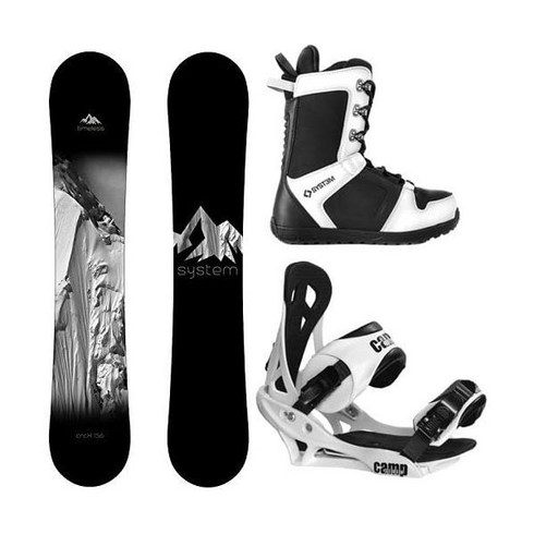 2023년 가성비 최고 써밋스키보드 - System 시스템 2024 MTN 및 서밋 완성 남성 스노우보드 패키지, 159 cm, Boot Size 11