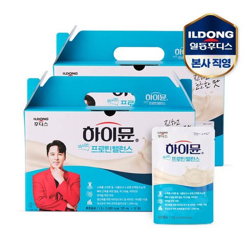일동후디스 하이뮨 산양유 마시는 프로틴 밸런스(125mlx12입) 2박스, 2개, 상세 설명 참조, 상세 설명 참조, 1.5L