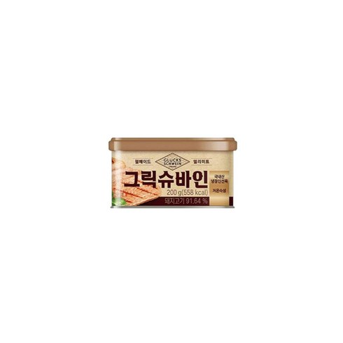 뚝심200g - 삼립 무배 그릭슈바인 햄, 200g, 24개