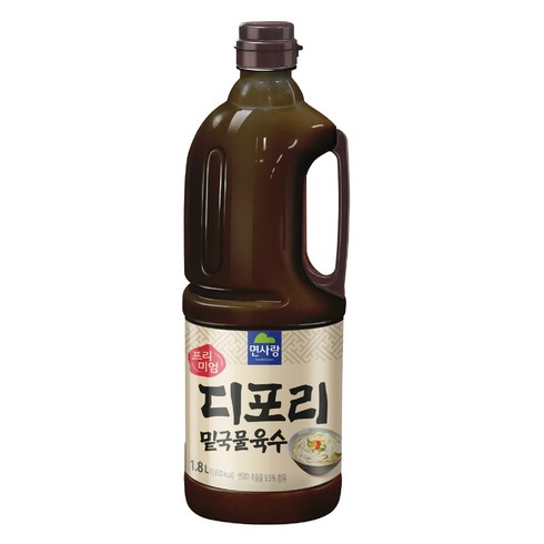 면사랑 디포리육수 1.8L, 1개