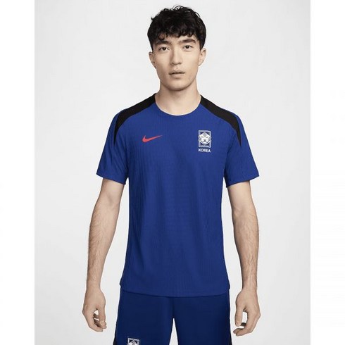 fj1907-418 - [국내매장판] 대한민국 스트라이크 엘리트 남성 나이키 드라이 핏 ADV 축구 반팔 탑 FJ1907-418