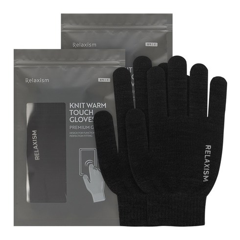 2023년 가성비 최고 블렌트장갑 - 릴렉시즘 터치착 니트장갑