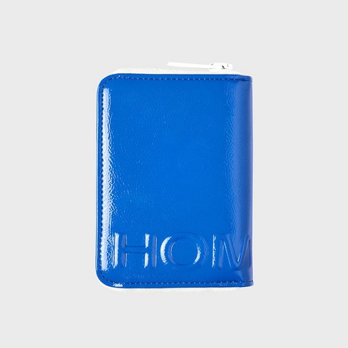홈보이스포츠클럽 enamel zip card holder - blue