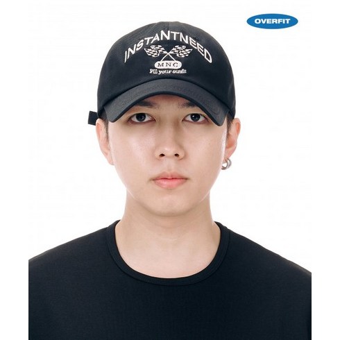 루오에스팩 미누의 코디 MNC 볼캡 블랙
