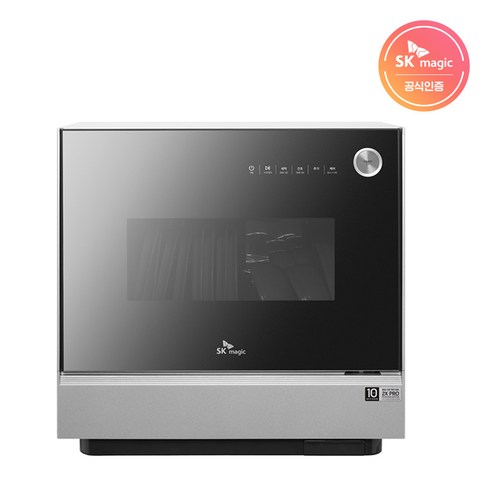 SK매직 트리플케어 식기세척기 DWA-19R1P 자동 문 열림 닫힘 UV청정케어 듀얼열풍건조 젖병살균세척