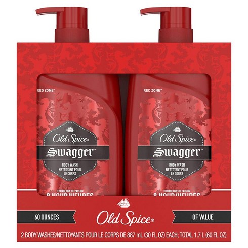올드스파이스 스웨거 남성 바디워시 대용량 887ml x 2 팩 Old Spice Swagger Scent of Confidence Body Wash for Men, 2개입