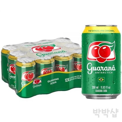 과라나 안타티카 브라질 오리지널 소다 레귤러 349ml 12캔, 12개