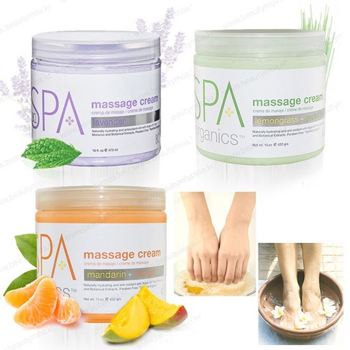 BCL 풋스파 슈가스크럽 딥 씨 쏠트 맛사지크림 마스크팩 각질제거 16oz 473ml, 12.맛사지크림/레몬그라스-그린티, 1개, 1개