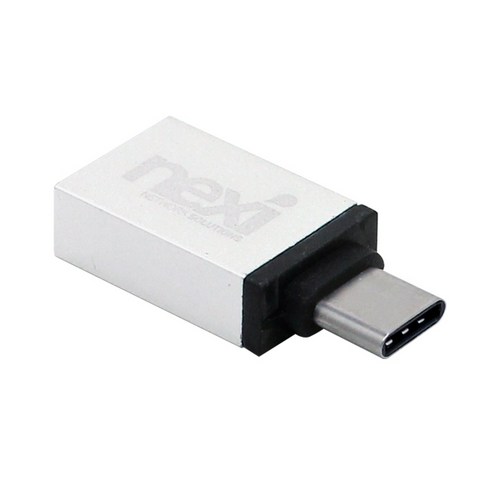 NEXI NE OK부품USB3.1 C타입 변환 젠더 스마트폰 태블릿 노트북 맥북, 1개, NX328