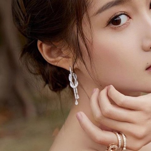 내남편과결혼해줘 박민영 큐빅 물방울 16회 실버 귀걸이